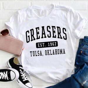 The Outsiders Greasers Literature Teacher Graphic T-Shirt Funny English Fan Tee